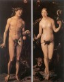 Adam And Eve Renaissance nude painter Hans Baldung